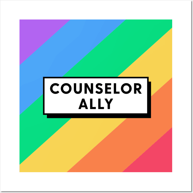 School Counselor Wall Art by EtheLabelCo